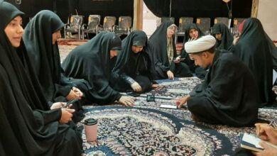 دیدار معاون فرهنگی، آموزش و پژوهش بنیاد استان هرمزگان با مربیان مهدوی شهرستان بندرلنگه
