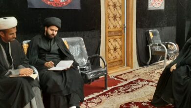 دیدار معاون فرهنگ، آموزش و پژوهش بنیاد استان هرمزگان با مسئول بنیاد شهرستان بندرلنگه