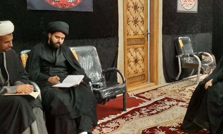 دیدار معاون فرهنگ، آموزش و پژوهش بنیاد استان هرمزگان با مسئول بنیاد شهرستان بندرلنگه