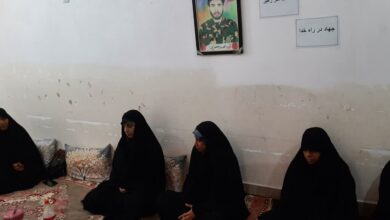 دیدار معاون فرهنگی بنیاد استان هرمزگان با مربیان دوره تربیت مربی شهرستان رودان