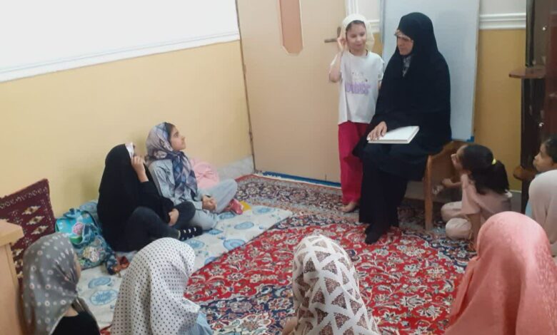 برگزاری طرح اوقات فراغت در مسجد امام رضا(ع) شهرستان زابل