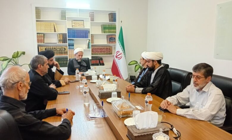 دیدار اساتید مهدوی با نماینده ولی فقیه در استان قزوین
