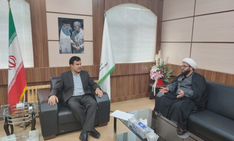 دیدار مدیر بنیاد استان لرستان با مدیرکل دیوان محاسبات استان