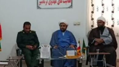 برگزاری جلسه شورای سیاستگذاری و پشتیبانی فعالیتهای مهدوی شهرستان نرماشیر