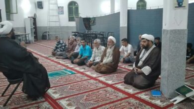 حضور و سخنرانی مسئول امور شهرستانهای بنیاد کرمان در بروات