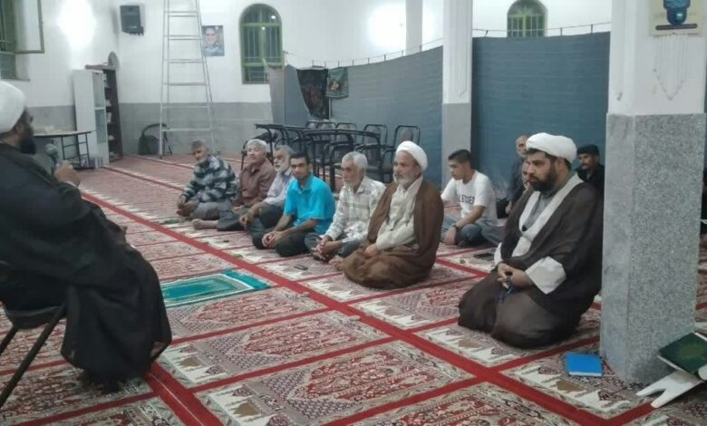 حضور و سخنرانی مسئول امور شهرستانهای بنیاد کرمان در بروات