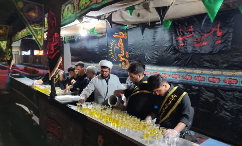 موکب یاوران حضرت مهدی موعود(عج) در کرمانشاه برپا شد