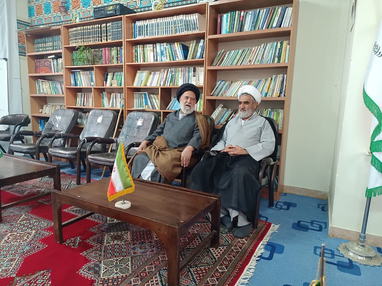 دیدار مسئول دفتر نمایندگی ولی فقیه سپاه فتح با مدیر بنیاد استان کهگیلویه و بویر احمد