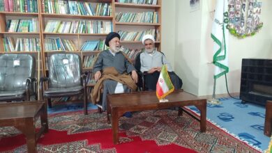 دیدار مسئول دفتر نمایندگی ولی فقیه سپاه فتح با مدیر بنیاد استان کهگیلویه و بویر احمد