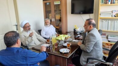 رئیس کمیسیون عمران شورای اسلامی شهر کرج از بنیاد بازدید کرد
