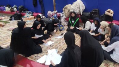 خداشناسی تا رسانه و ولایت در جمع زائران