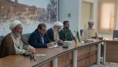 برگزاری جلسه شورای سیاستگذاری و فعالیتهای پشتیبانی شهرستان بم