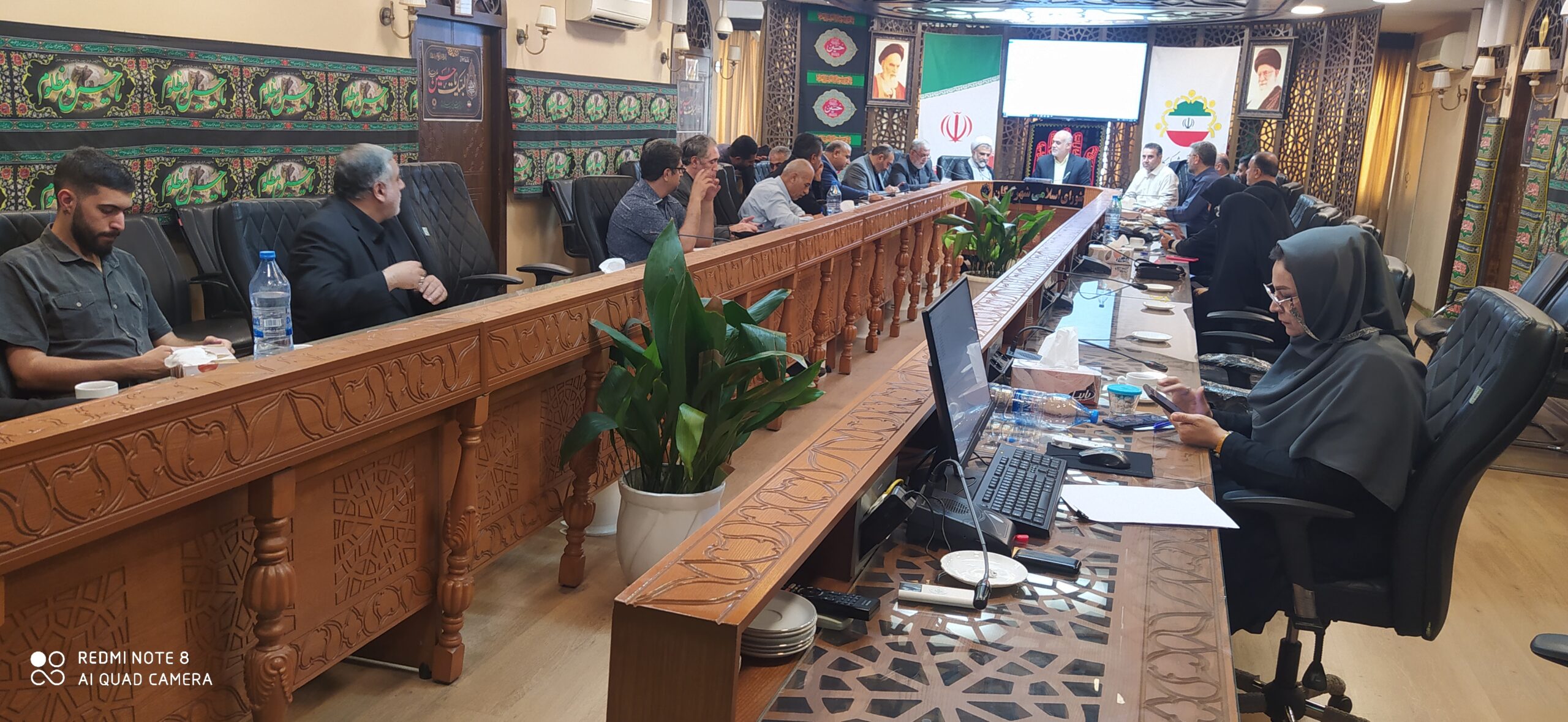 حضور معاون فرهنگ، آموزش و پژوهش بنیاد در کمیته مهدویت شورای شهر گرگان