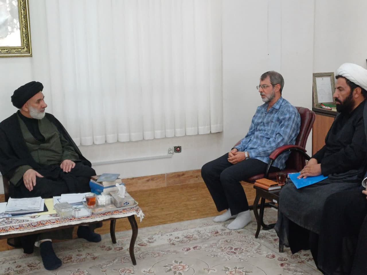 معاون نظارت بنیاد مهدویت کشور با نماینده ولی فقیه در چهارمحال و بختیاری دیدار کرد