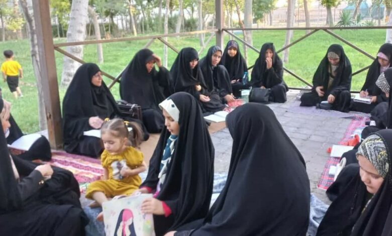 بوستان‌ها، خیمه‌گاه معرفت مهدوی در تابستان شیروان
