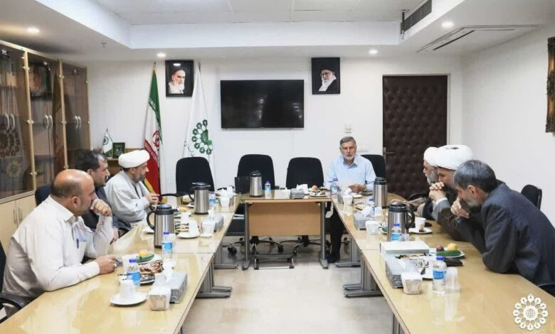 جلسه توجیهی مسئولین شهرستان های بنیاد استان تهران بمناسبت نهم ربیع الاول
