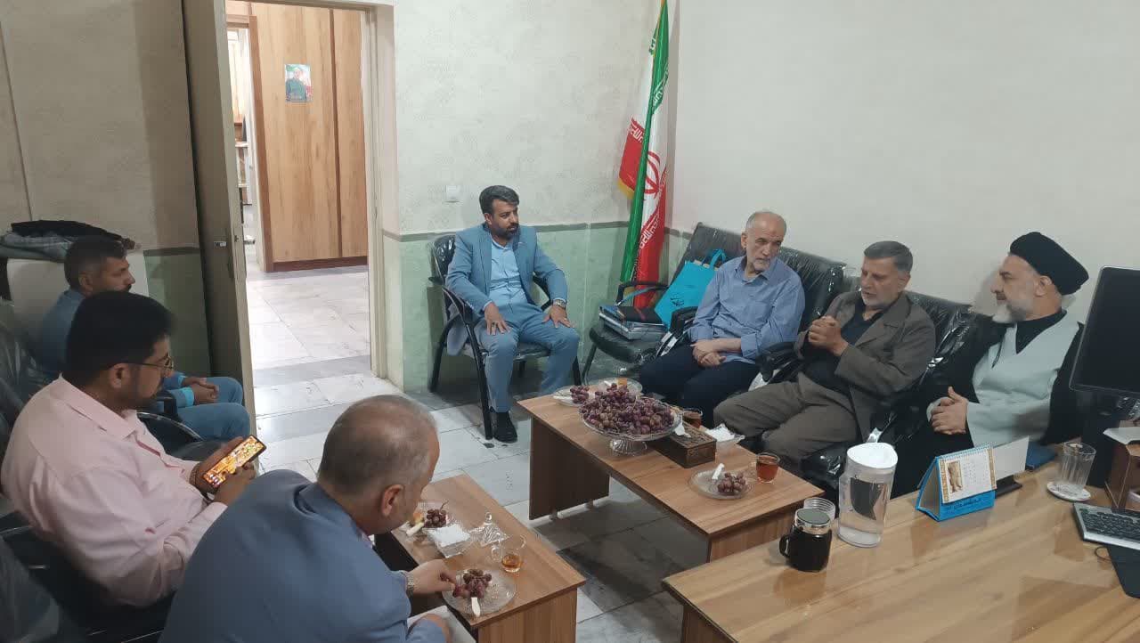 دیدار مدیر بنیاد استان تهران با امام جمعه شهریار