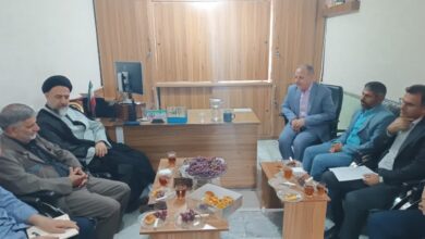 دیدار مدیر بنیاد استان تهران با امام جمعه شهریار
