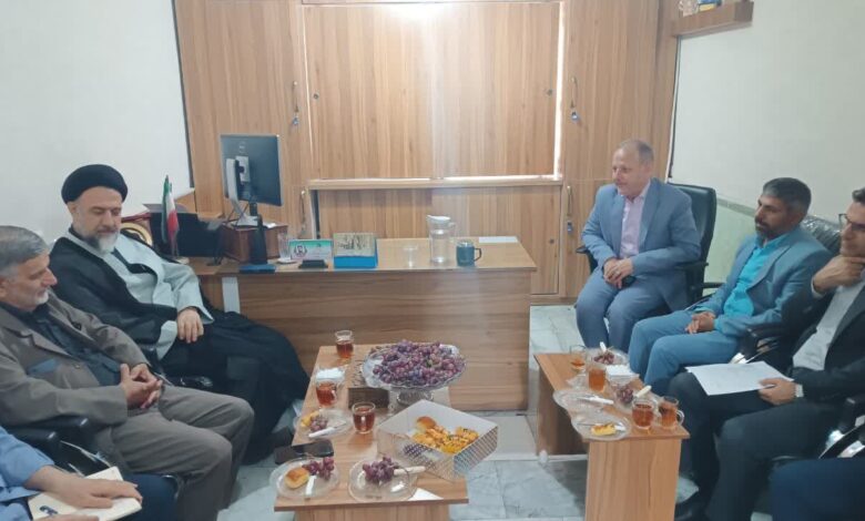 دیدار مدیر بنیاد استان تهران با امام جمعه شهریار