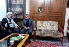 معاون فرهنگ، آموزش و پژوهش بنیاد با مدیر مدرسه مهدوی آرمان قم دیدار کرد