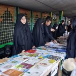 نمایشگاه کتب و تابلوهای مهدوی شهرستان اهر