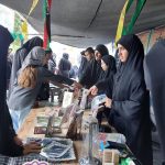 نمایشگاه کتب و تابلوهای مهدوی شهرستان اهر