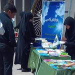 نمایشگاه کتب و تابلوهای مهدوی شهرستان اهر