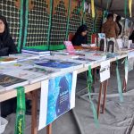 نمایشگاه کتب و تابلوهای مهدوی شهرستان اهر