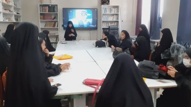 نشست مهدوی در دبیرستان دخترانه سورنا شهرستان زابل