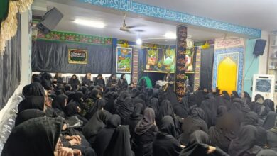 شرح حدیثی از امام حسن عسکری(ع) در خصوص آخرالزمان در زینبیه برگزار شد