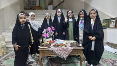 جشن بیعت با امام زمان(عج) در مسجد غدیر بابا علی