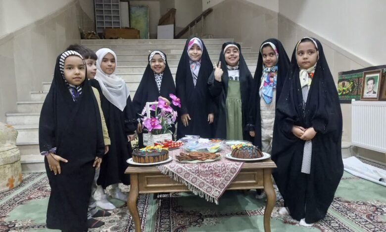 جشن بیعت با امام زمان(عج) در مسجد غدیر بابا علی