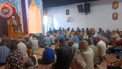 مراسم دعای ندبه و تجمیع قلوب در امامزاده شعیب علیه السلام سبزوار برگزار شد