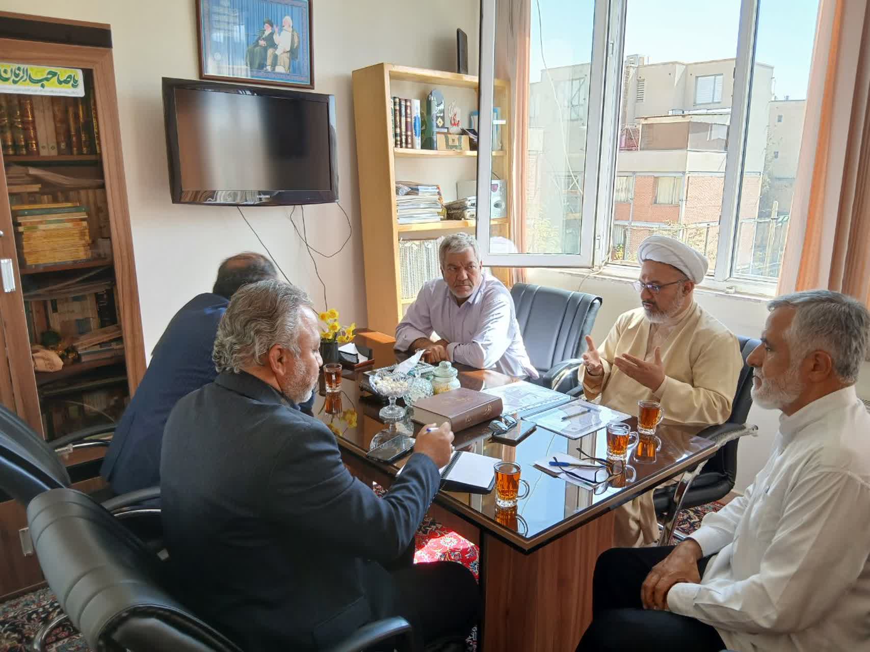 معاون پرورشی اداره کل آموزش و پرورش استان‌البرز از بنیاد البرز بازدید کرد 
