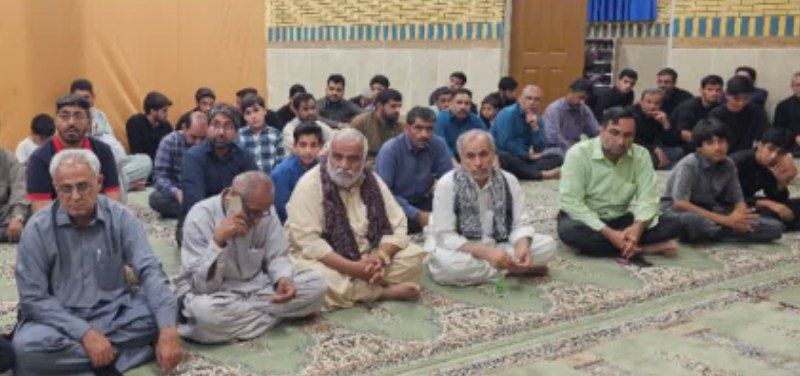 مراسم عزاداری و سوگواری شهادت امام عسکری(ع) در ایرانشهر