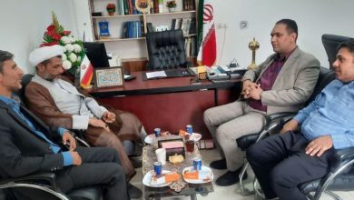 مدیر بنیاد شهرستان زابل با مدیر آموزش و پرورش شهرستان هامون دیدار کرد