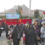 برپایی غرفه مهدویت بنیاد استان لرستان در روز نهم ربیع الاول