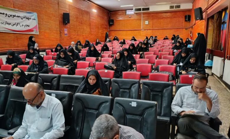 برگزاری آزمون دوره معلم زمینه‌ساز ظهور در شهرستان ورامین