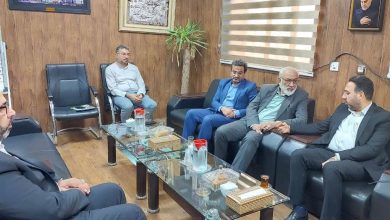 دیدار اعضای بنیاد استان خوزستان با فرماندار شهرستان حمیدیه