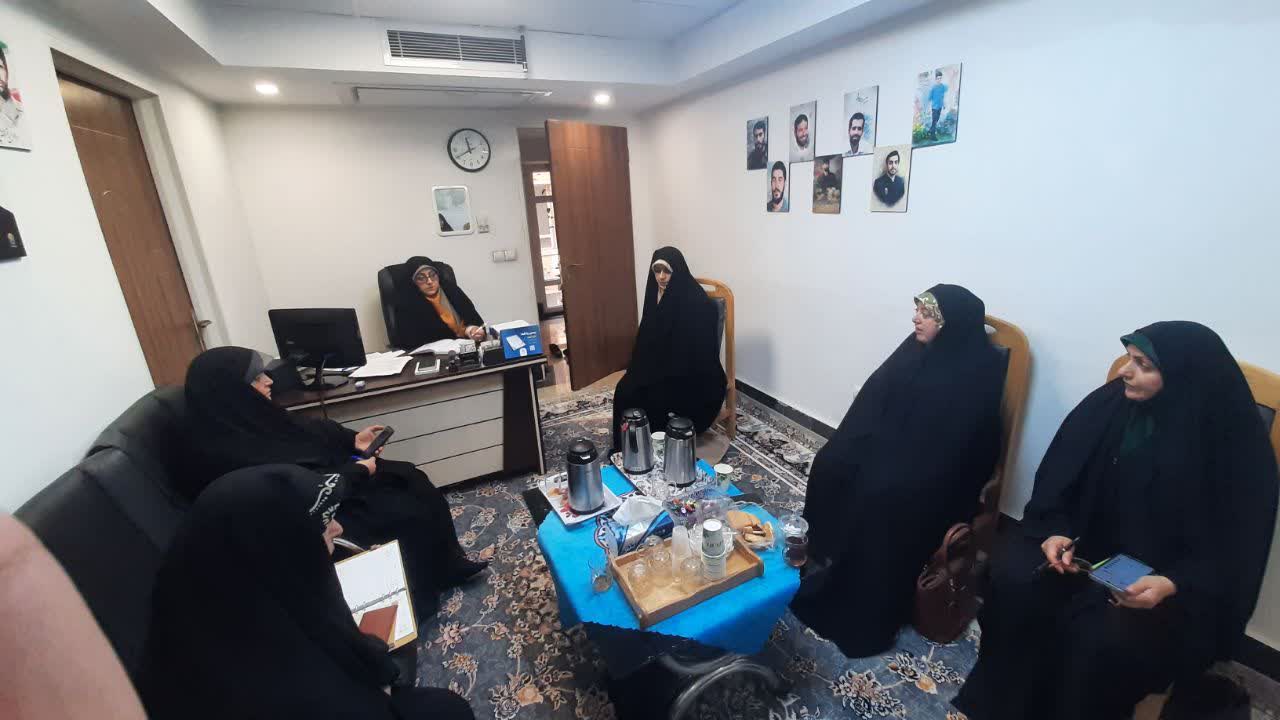 برگزاری نشست مشترک مسئول واحد خواهران و مسئولین قرارگاه‌های بنیاد فرهنگی حضرت مهدی موعود(عج) استان تهران