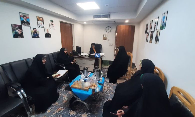 برگزاری نشست مشترک مسئول واحد خواهران و مسئولین قرارگاههای بنیاد فرهنگی حضرت مهدی موعود(عج) استان تهران