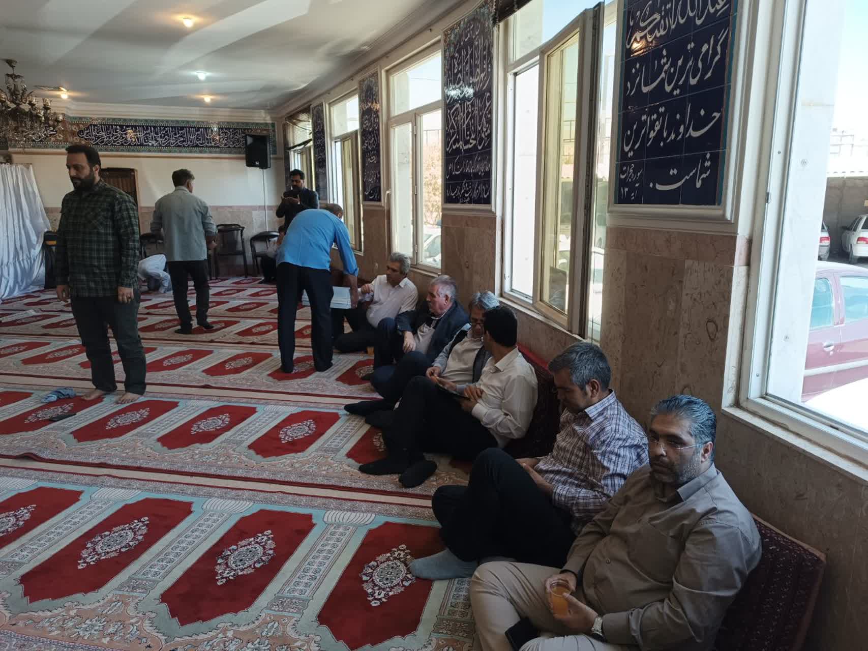 سهشنبههای مهدوی در سازمان حمل و نقل بار و مسافر برگزار شد