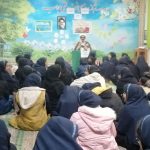 نشست پرسش و پاسخ با موضوع امام زمان(عج) و وظایف منتظران در مدرسه نمونه دولتی عفاف و حجاب یاسوج