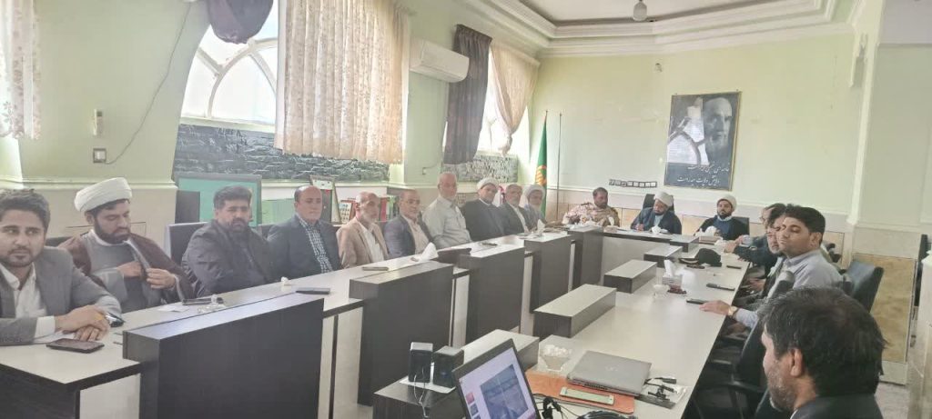 شست شورای هماهنگی و پشتیبانی بنیاد فرهنگی حضرت مهدی موعود(عج) سراوان