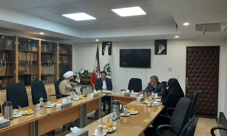برگزاری نشست مشترک مدیر بنیاد فرهنگی حضرت مهدی موعود(عج) استان تهران و رئیس دانشگاه فرهنگیان استان تهران