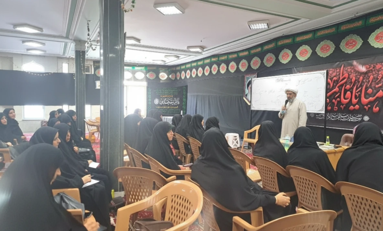 برگزاری دوره آموزشی مسیر یاری برای بانوان فعال فرهنگی در بروجرد