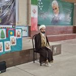 مراسم استغاثه به امام زمان(عج) در گلزار شهدای دهدشت برگزار شد