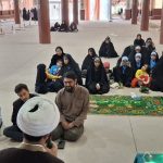 مراسم استغاثه به امام زمان(عج) در گلزار شهدای دهدشت برگزار شد