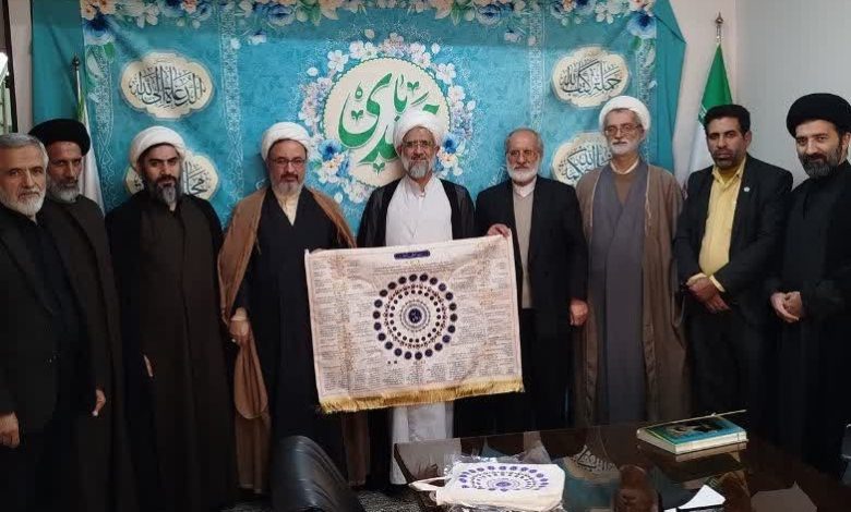 امام جمعه شهرستان طالقان با مدیر بنیاد مهدویت استان البرز دیدار کرد