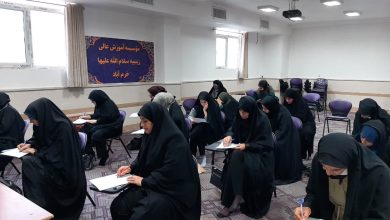 برگزاری آزمون کتبی دوره تربیت مربی مهدوی کودک در خرم‌آباد